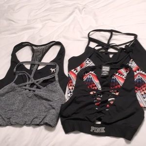 Victoria’s Secret Pink sports bras